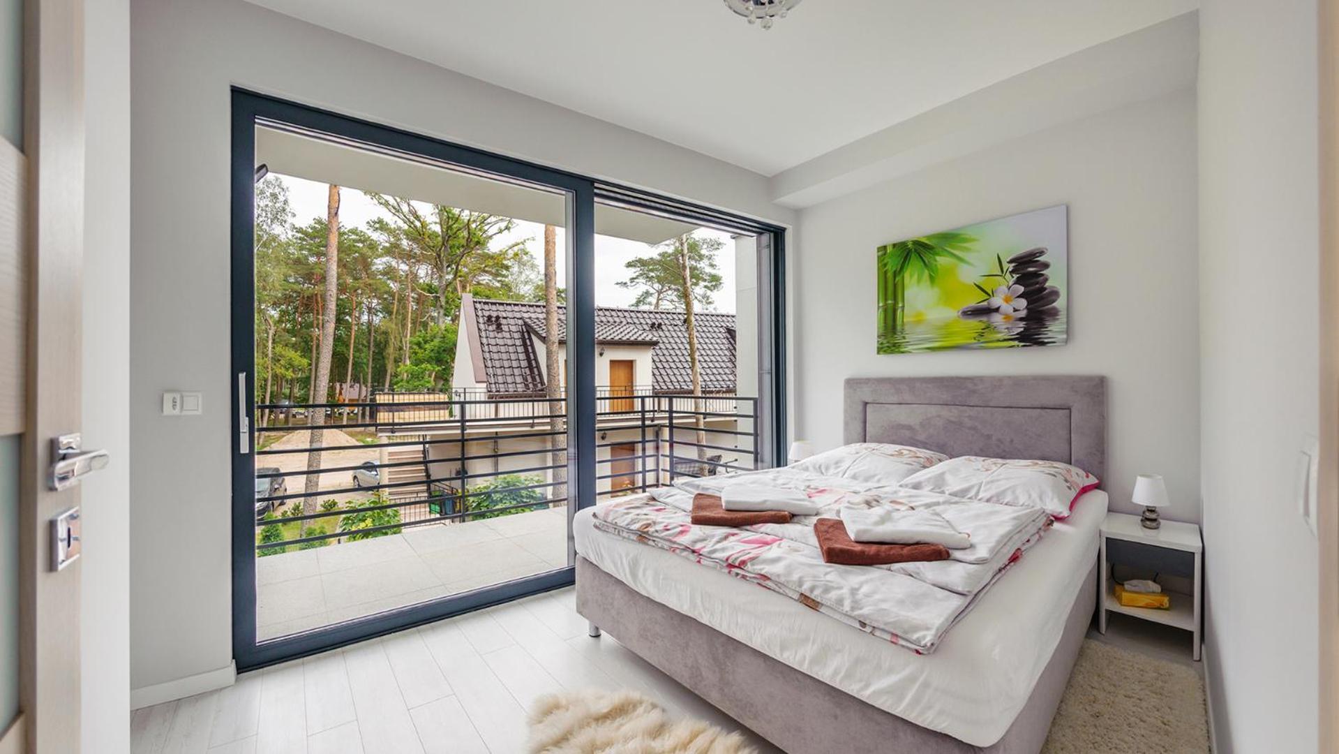 Prestige House Apartament - 2 Sypialnie Z Ogrodkiem I Basenem ポビエロボ エクステリア 写真